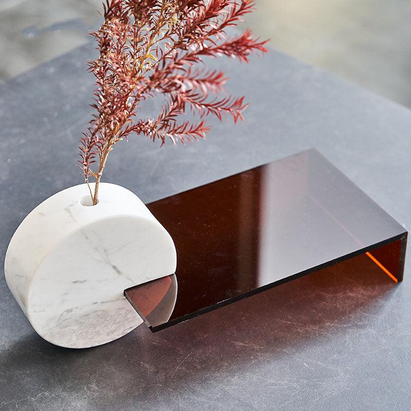 Ray Marble Acrylic Tray - Zen Zone Decor