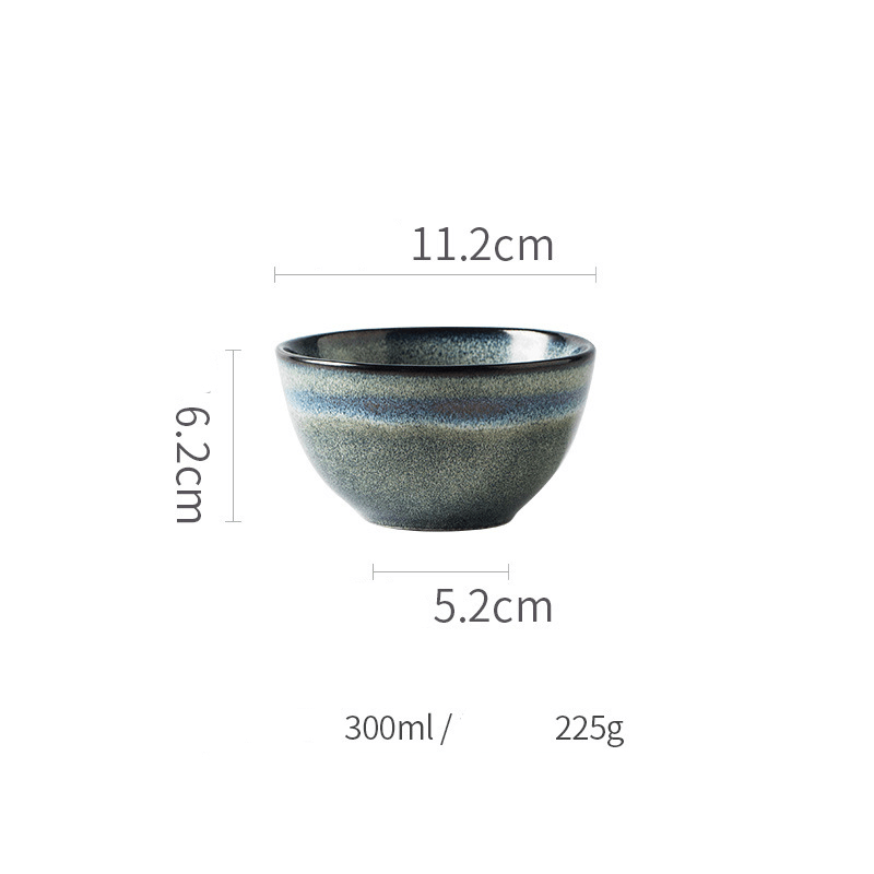 Ocean Ceramic Dinner Plates And Bowls - Zen Zone Decor
