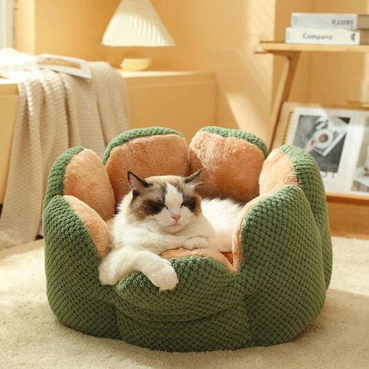 Cactus Petal Cat Bed